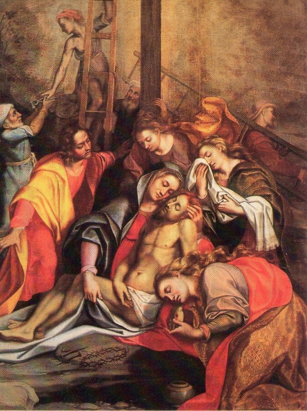 Pinacoteca Civica Di Fano, Deposizione di Cristo. Autore Alessandro Vitali, provenienza Chiesa di San Pietro in Valle