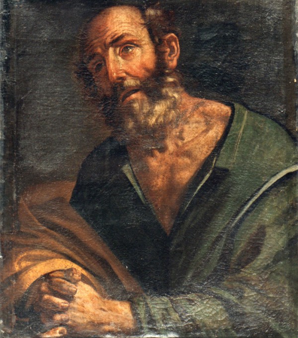 Giovan Francesco Guerrieri, San Pietro piangente, Fano Pinacoteca Civica